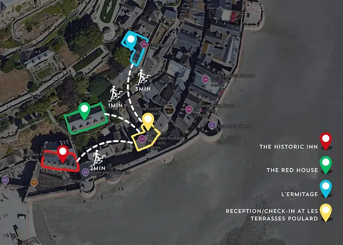 La Mere Poulard Отель 3*